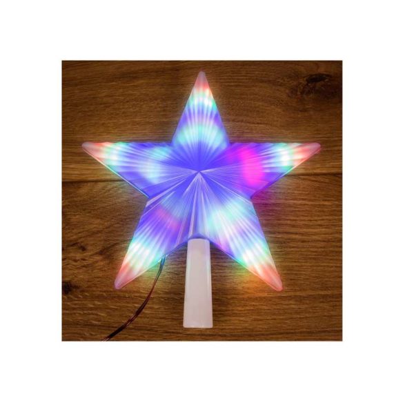 Фигура светодиодная "Звезда" на елку RGB 31LED 22см Neon-Night 501-001