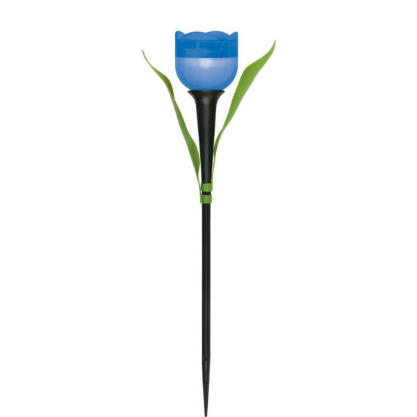 Светильник садовый USL-C-454/PT305 "Синий тюльпан" BLUE TULIP IP44 солнечная батарея Uniel UL-000042