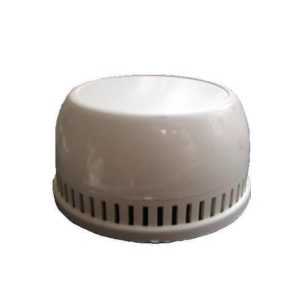 Звонок электронный Зуммер 1-04(2ТК) двухтональный круглый без кнопки проводной 220В корпус пластик А