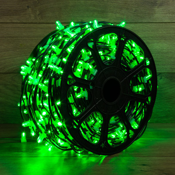 Гирлянда "LED ClipLight" 12V 150 мм, цвет диодов Зеленый