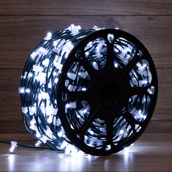 Гирлянда "LED ClipLight" 12V 150 мм, цвет диодов Белый, Flashing (Белый)